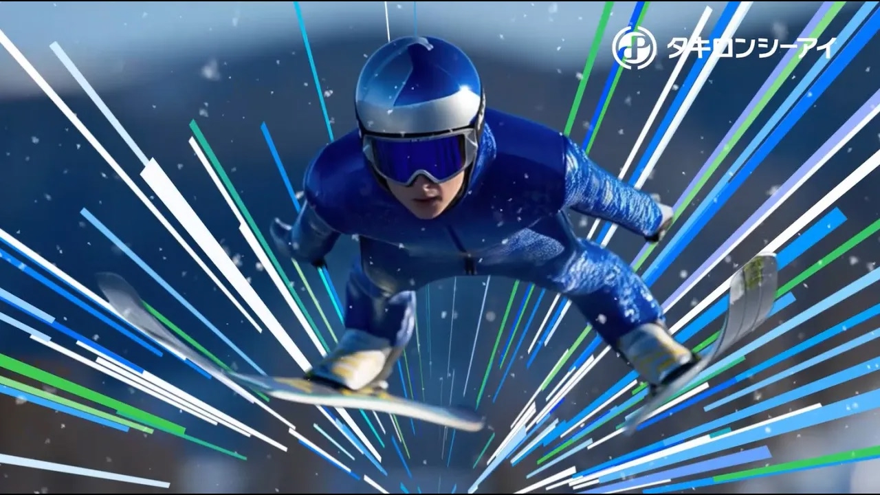 企業広告（スキー）