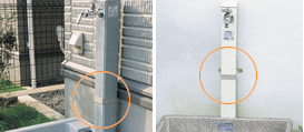 水栓柱 : 研ぎ出し流し・水栓柱 | 製品情報 | タキロンシーアイ株式会社