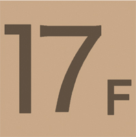 階数表示Ⅰ-17F