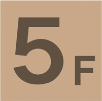 階数表示Ⅰ-5F