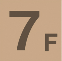 階数表示Ⅰ-7F
