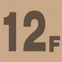 階数表示Ⅲ-12F