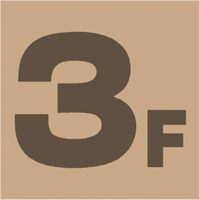 階数表示Ⅲ-3F