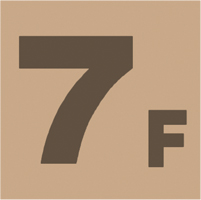 階数表示Ⅲ-7F