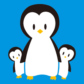 親子ペンギン<br />（4色）