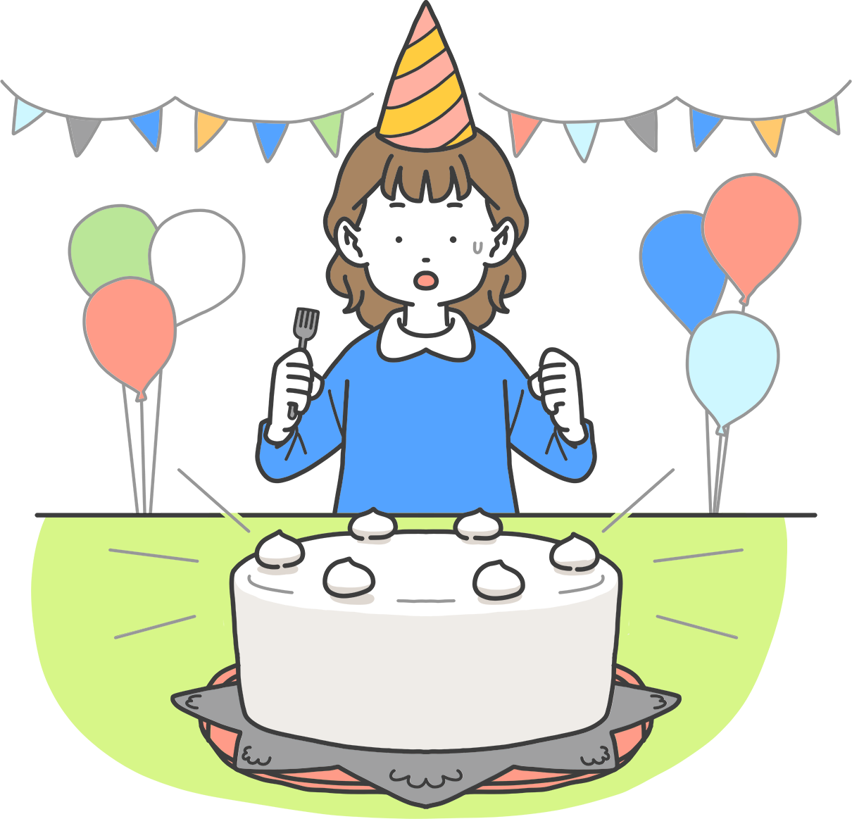 誕生日にイチゴの乗ったショートケーキが食べれなかったかも